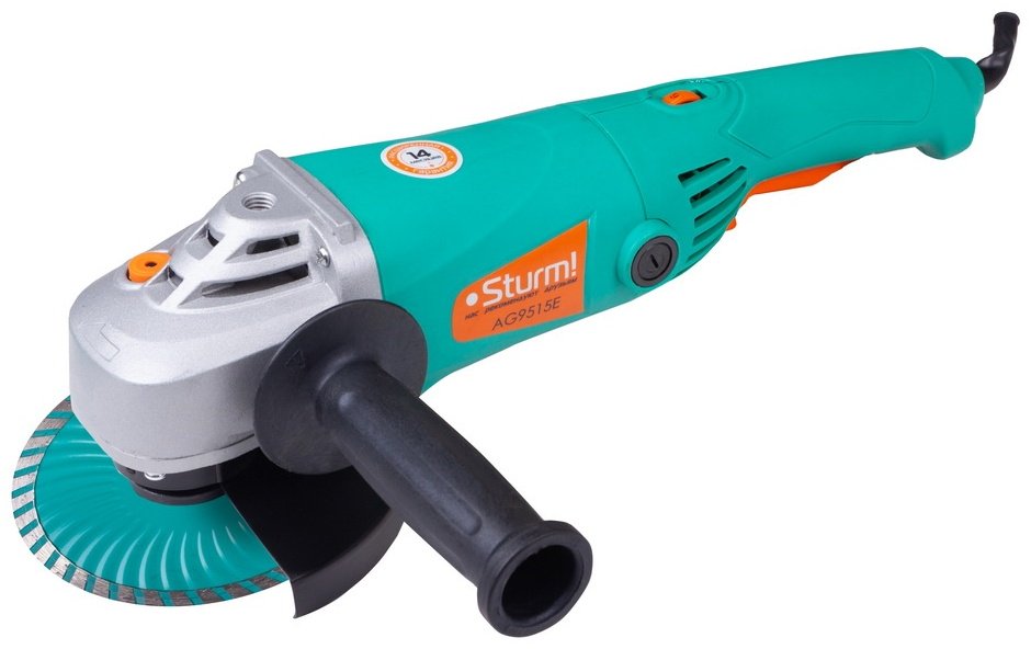 Шлифмашина угловая Sturm AG9515E - ForteMarket Шлифмашина угловая Sturm AG9515E купить,0