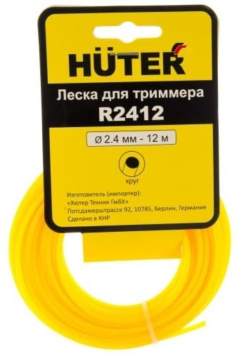 Huter R2412 круг 2.4 мм 12 м 71/2/11 купить,0