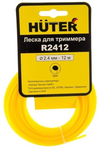 Huter R2412 круг 2.4 мм 12 м 71/2/11 купить,NaN