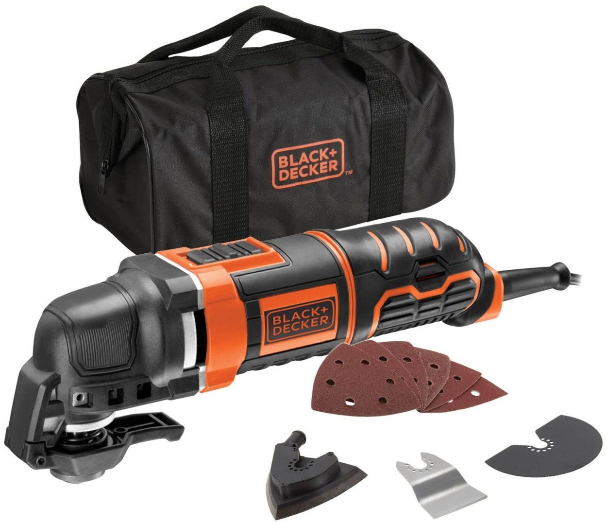 Шлифмашина многофункциональная Black & Decker MT280BA
