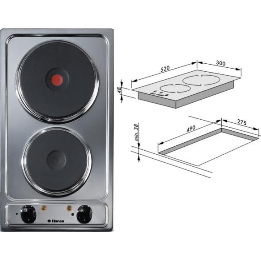 2х комфорочные панели электрические. Варочная панель Домино Hansa bhei30130010. Плита Hansa bhei301077. Варочная панель Домино Hansa bhei30130010 схема. Панель Hansa bhei30130010.