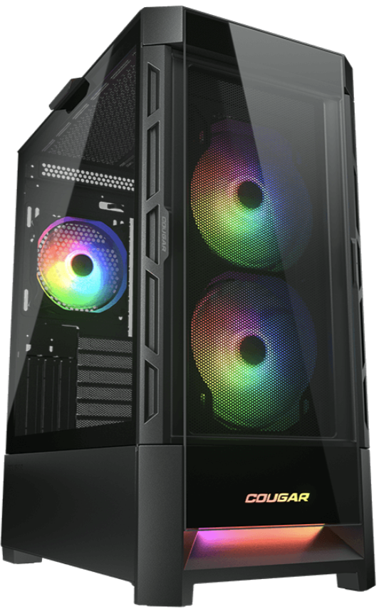 Корпус Cougar Duoface RGB CGR-5ZD1B-RGB черный