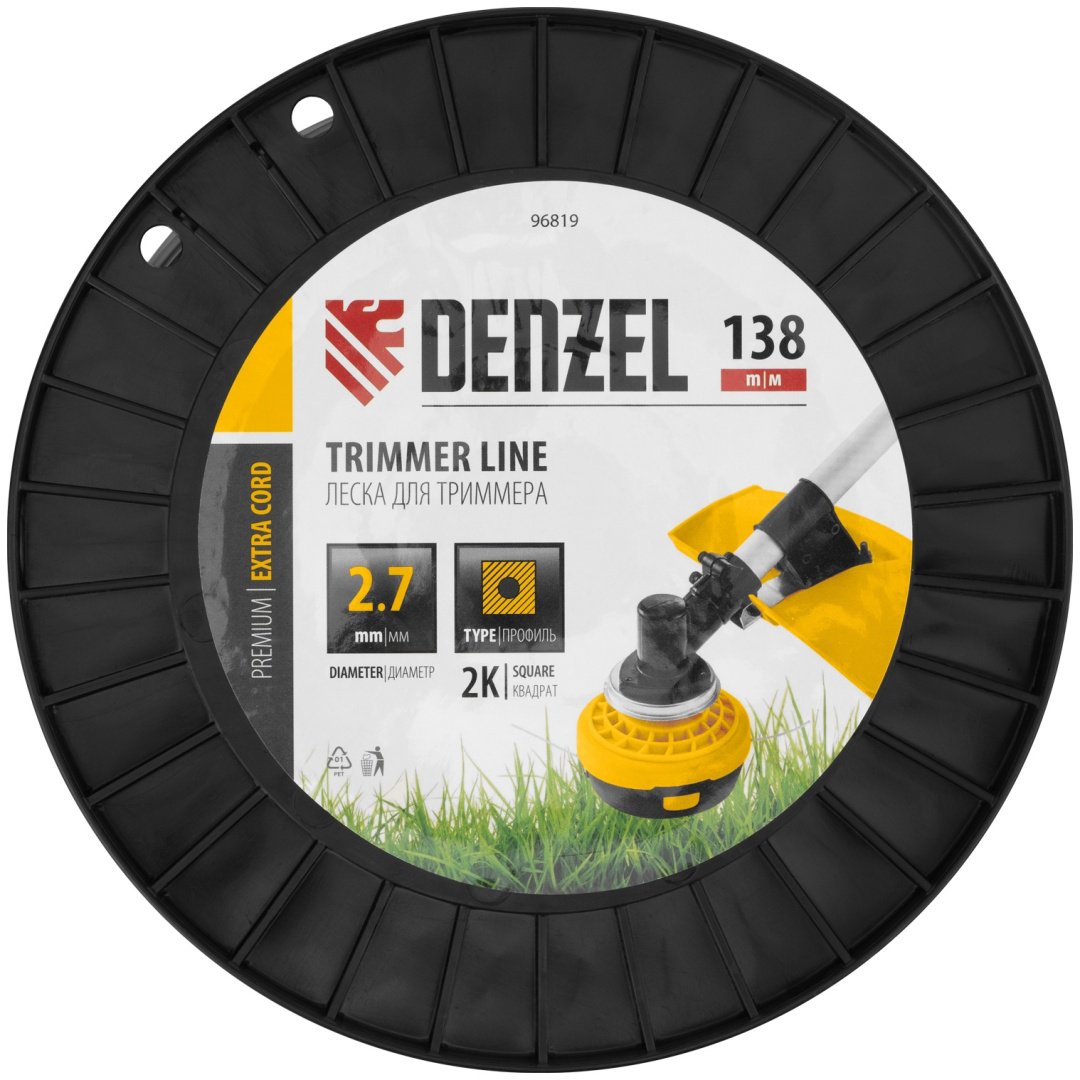 DENZEL катушка с леской 96819 1 шт - ForteMarket DENZEL катушка с леской 96819 1 шт купить,0