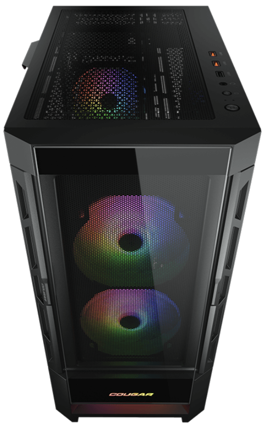Корпус Cougar Duoface RGB CGR-5ZD1B-RGB черный - ForteMarket Корпус Cougar Duoface RGB CGR-5ZD1B-RGB черный купить,0