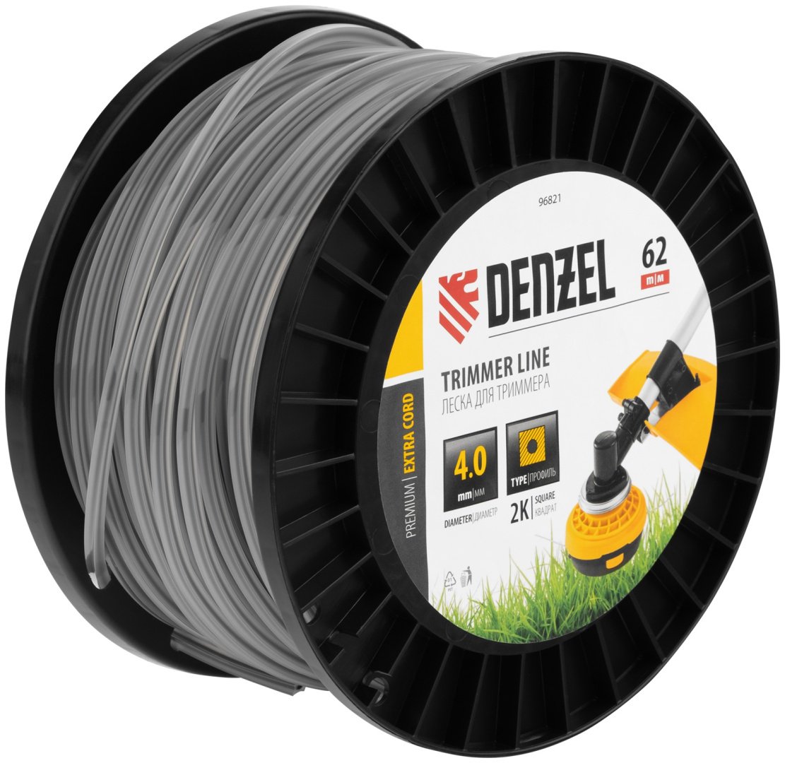 DENZEL катушка с леской 96821 1 шт - ForteMarket DENZEL катушка с леской 96821 1 шт купить,0