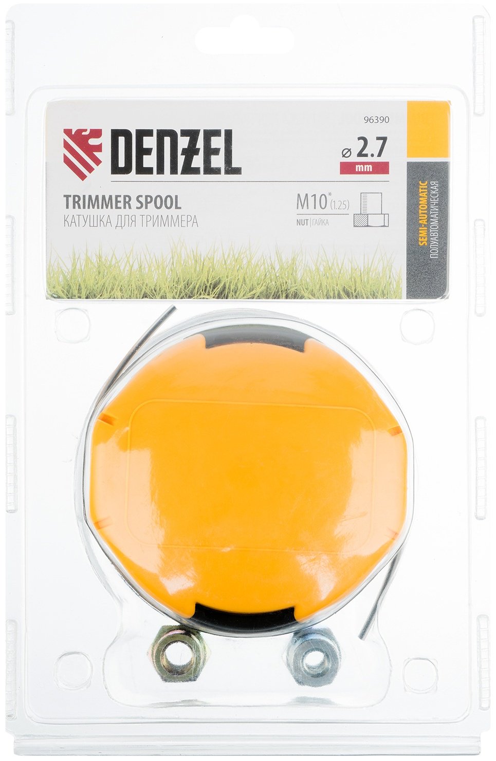DENZEL катушка с леской 96390 1 шт - ForteMarket DENZEL катушка с леской 96390 1 шт купить,0