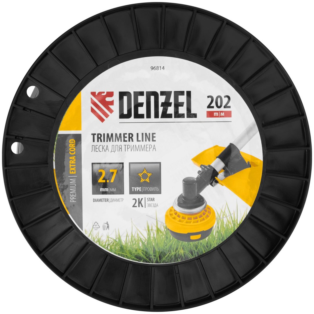 DENZEL катушка с леской 96814 1 шт - ForteMarket DENZEL катушка с леской 96814 1 шт купить,0