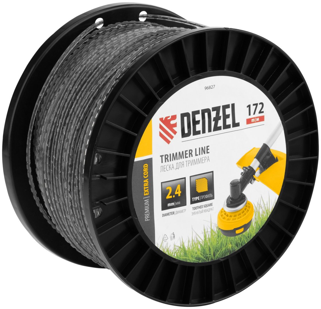 DENZEL катушка с леской 96827 1 шт - ForteMarket DENZEL катушка с леской 96827 1 шт купить,0