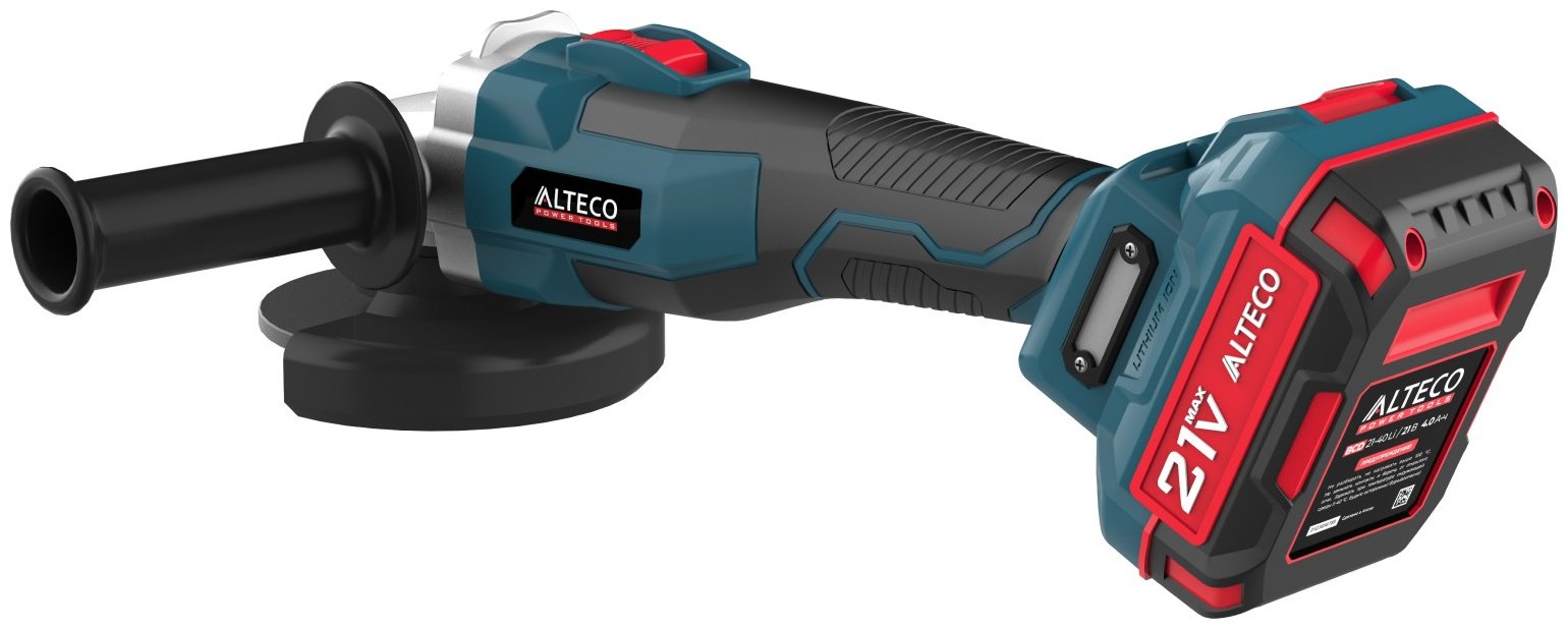 Бесщеточная аккумуляторная шлифмашина угловая ALTECO CAGB 18-125 Li BL 39274 - ForteMarket Бесщеточная аккумуляторная шлифмашина угловая ALTECO CAGB 18-125 Li BL 39274 купить,0