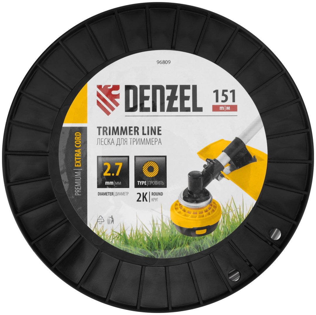 DENZEL катушка с леской 96809 1 шт - ForteMarket DENZEL катушка с леской 96809 1 шт купить,0