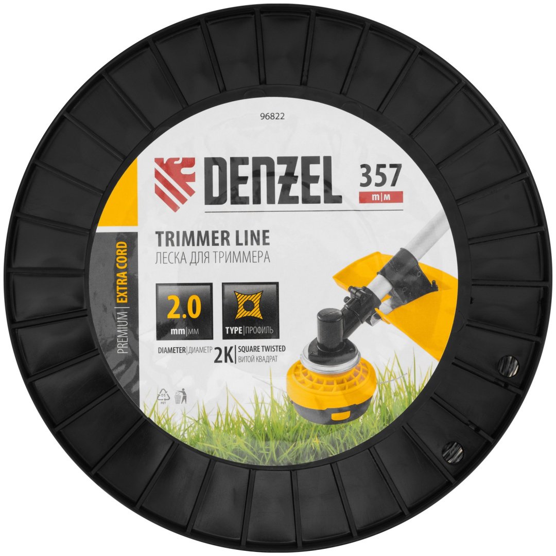 DENZEL катушка с леской 96822 1 шт - ForteMarket DENZEL катушка с леской 96822 1 шт купить,0