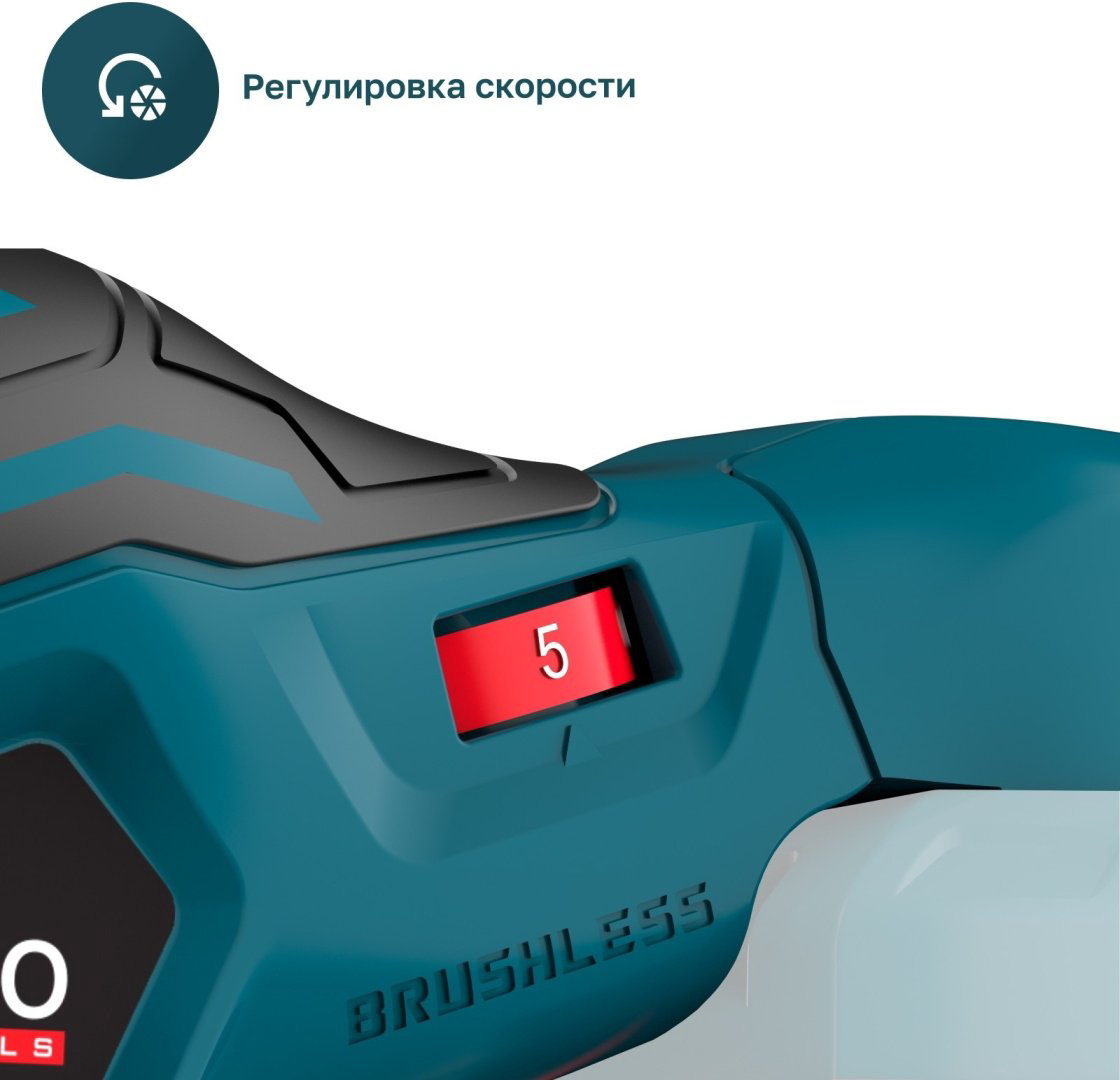 Аккумуляторная бесщеточная эксцентриковая шлифмашина ALTECO CSN 21-152 ES BL Solo (без АКБ и ЗУ) купить,29990
