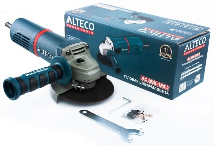 Шлифмашина угловая ALTECO AG 850-125.1 21600 купить,0