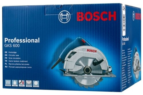 Дисковая пила Bosch GKS 600, электрическая купить,76090