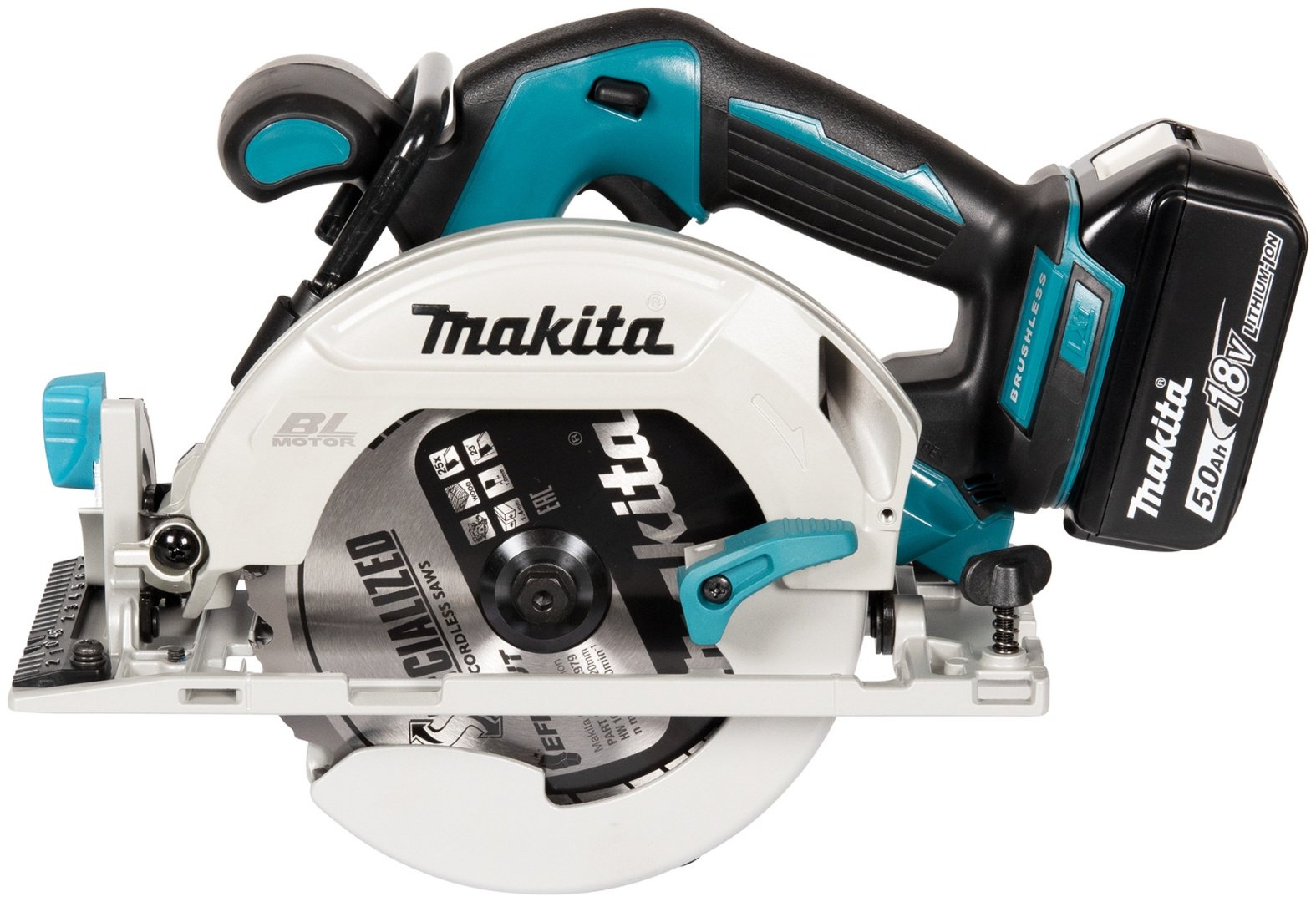 Дисковая пила Makita DHS680RT1J, аккумуляторная
