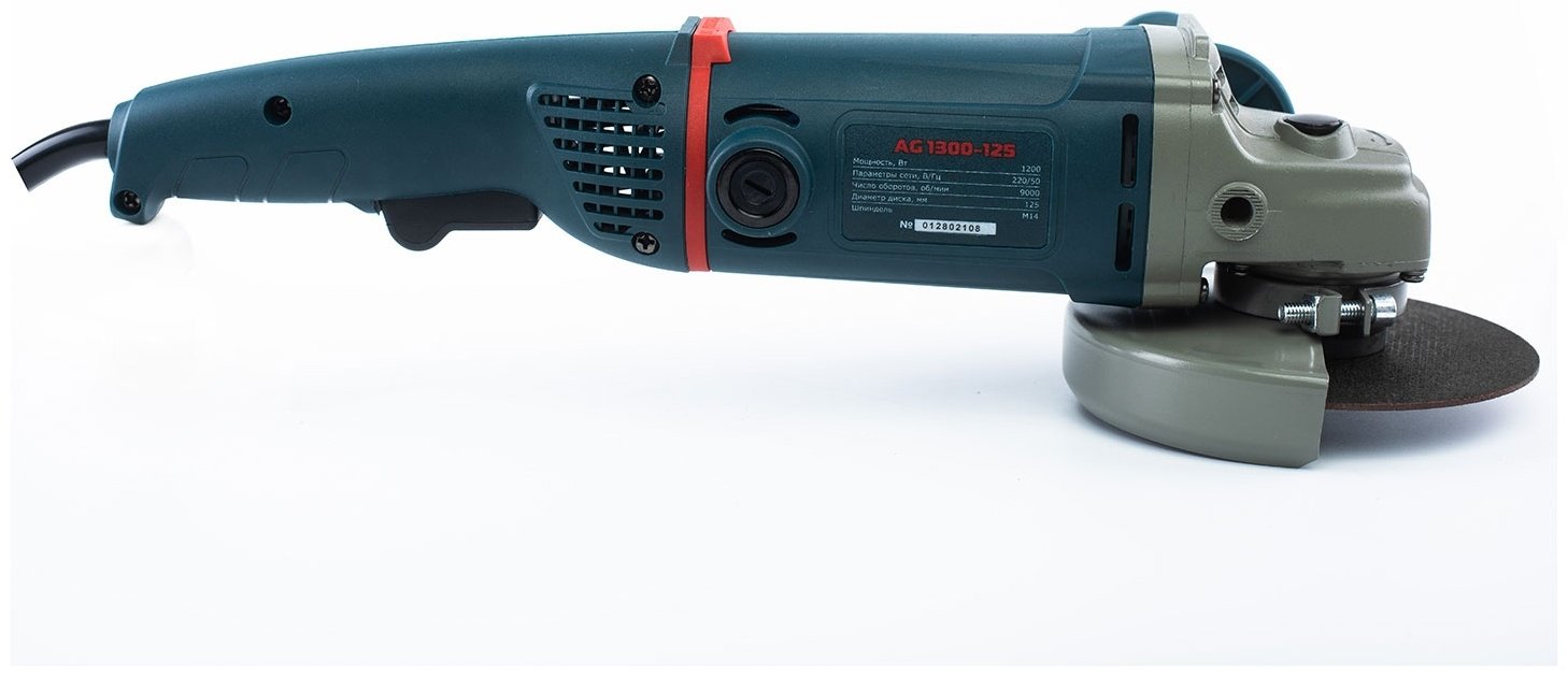 Шлифмашина угловая ALTECO AG 1300-125 25657 купить,0