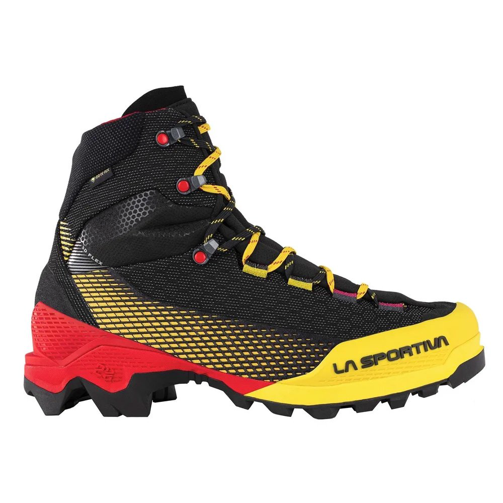 Ботинки La Sportiva Aequilibrium St Gtx 31A999100 black-yellow 43 1/2 купить,NaN