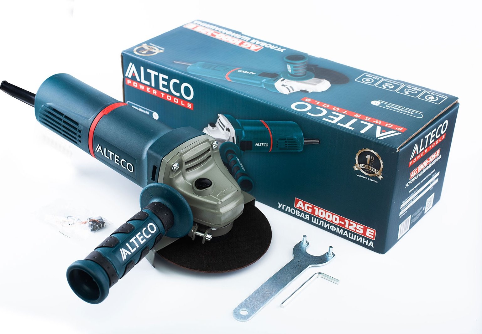 Шлифмашина угловая ALTECO AG 1000-125 E 21599 - ForteMarket Шлифмашина угловая ALTECO AG 1000-125 E 21599 купить,0