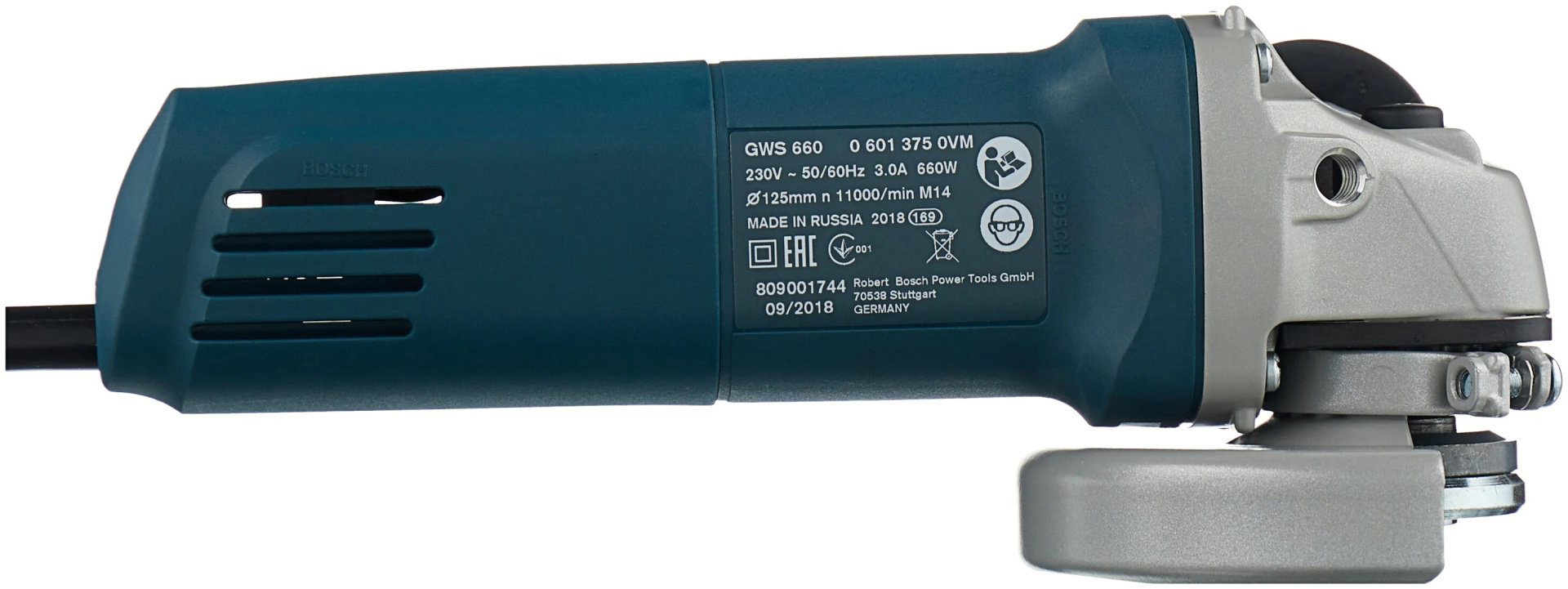 Шлифмашина угловая Bosch GWS 660 060137508N купить,NaN
