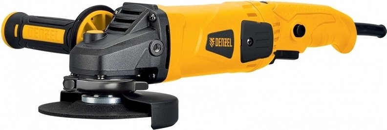 Шлифмашина угловая DENZEL AG125-1100A 26908