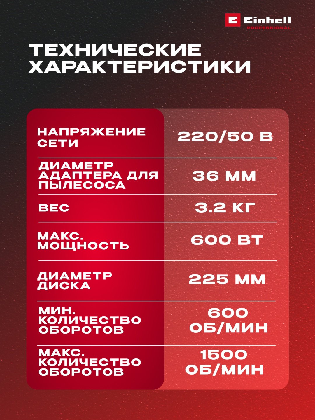 Шлифмашина угловая Einhell TC-DW 225 купить,0
