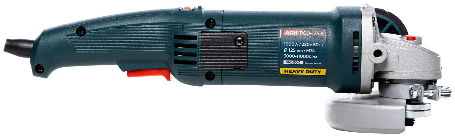 Шлифмашина угловая ALTECO Heavy Duty AGH 1100-125 E купить,23900