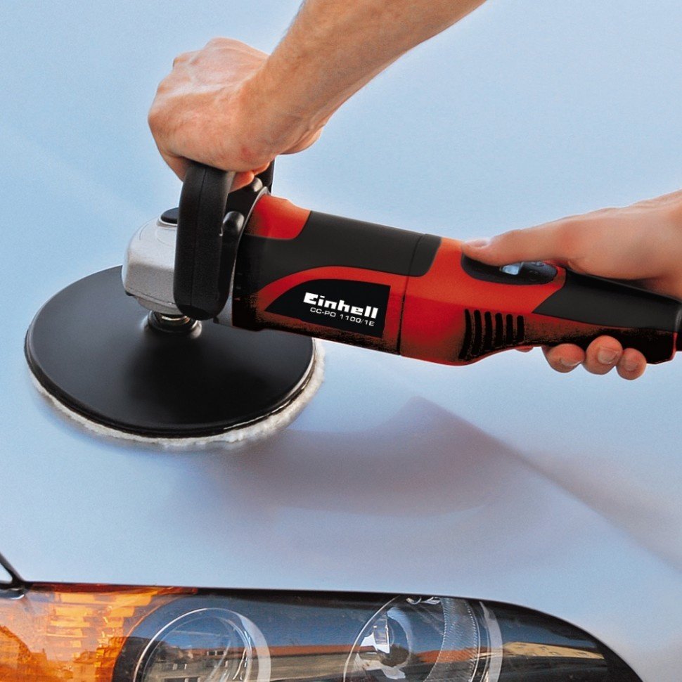 Шлифмашина полировальная Einhell CC-PO 1100/1E - ForteMarket Шлифмашина полировальная Einhell CC-PO 1100/1E купить,0