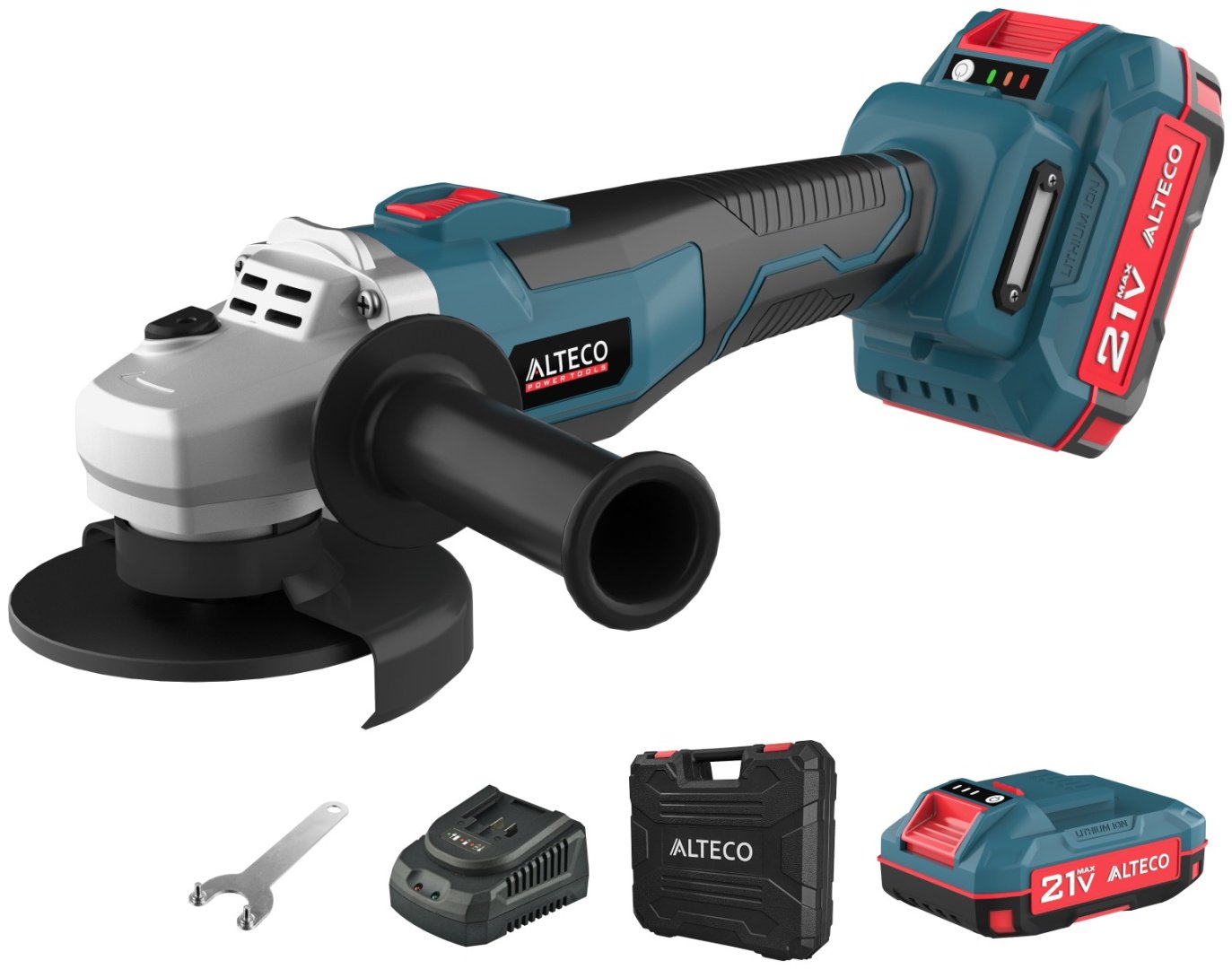 Шлифмашина угловая ALTECO CAGB 18-125 Li BL X2 49832