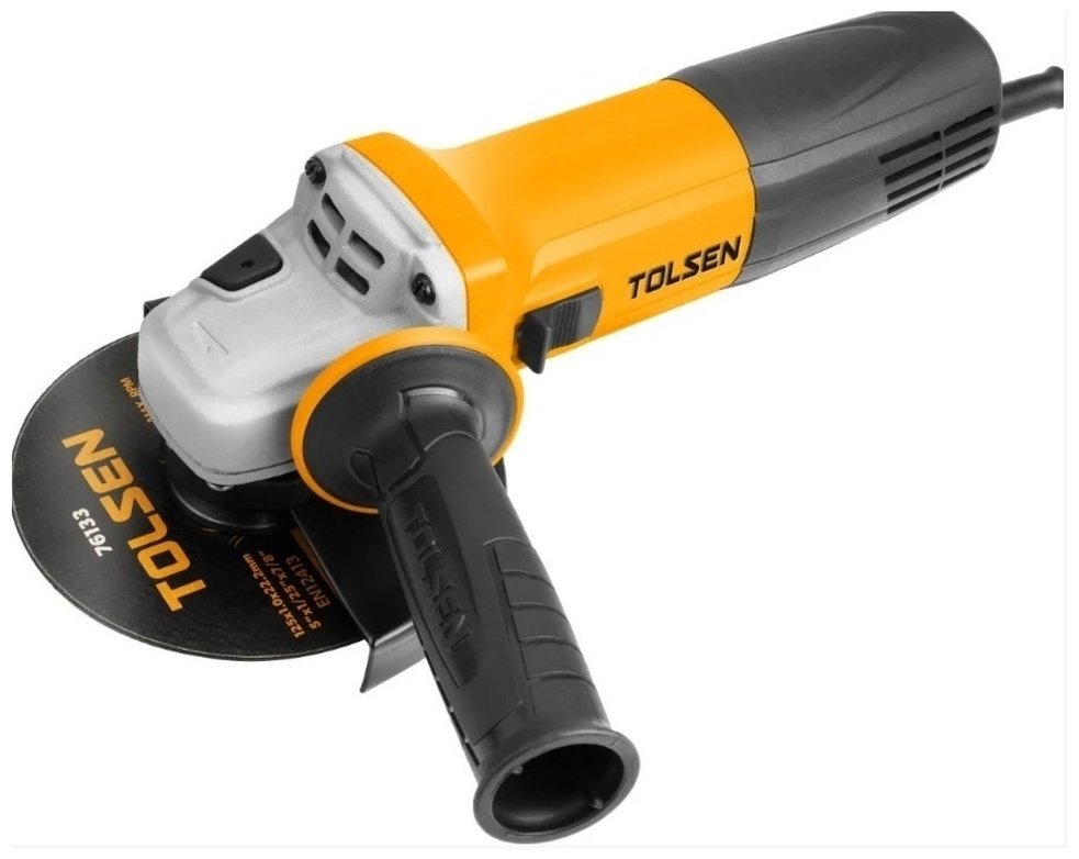 Шлифмашина угловая TOLSEN 88580 + диск сплошной + диск турбированный + перчатки + очки - ForteMarket Шлифмашина угловая TOLSEN 88580 + диск сплошной + диск турбированный + перчатки + очки купить,0