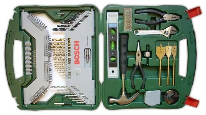 Набор строительный 103 в 1 Bosch X-Line Titanium 2607019331 купить,0