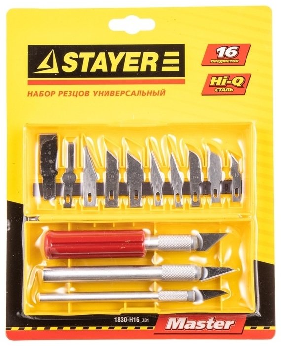 Набор универсальный 16 в 1 STAYER 1830-H16