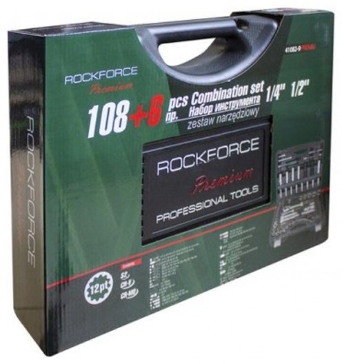 Набор автомобильный 114 в 1 ROCKFORCE RF-41082-9 Premium купить,0
