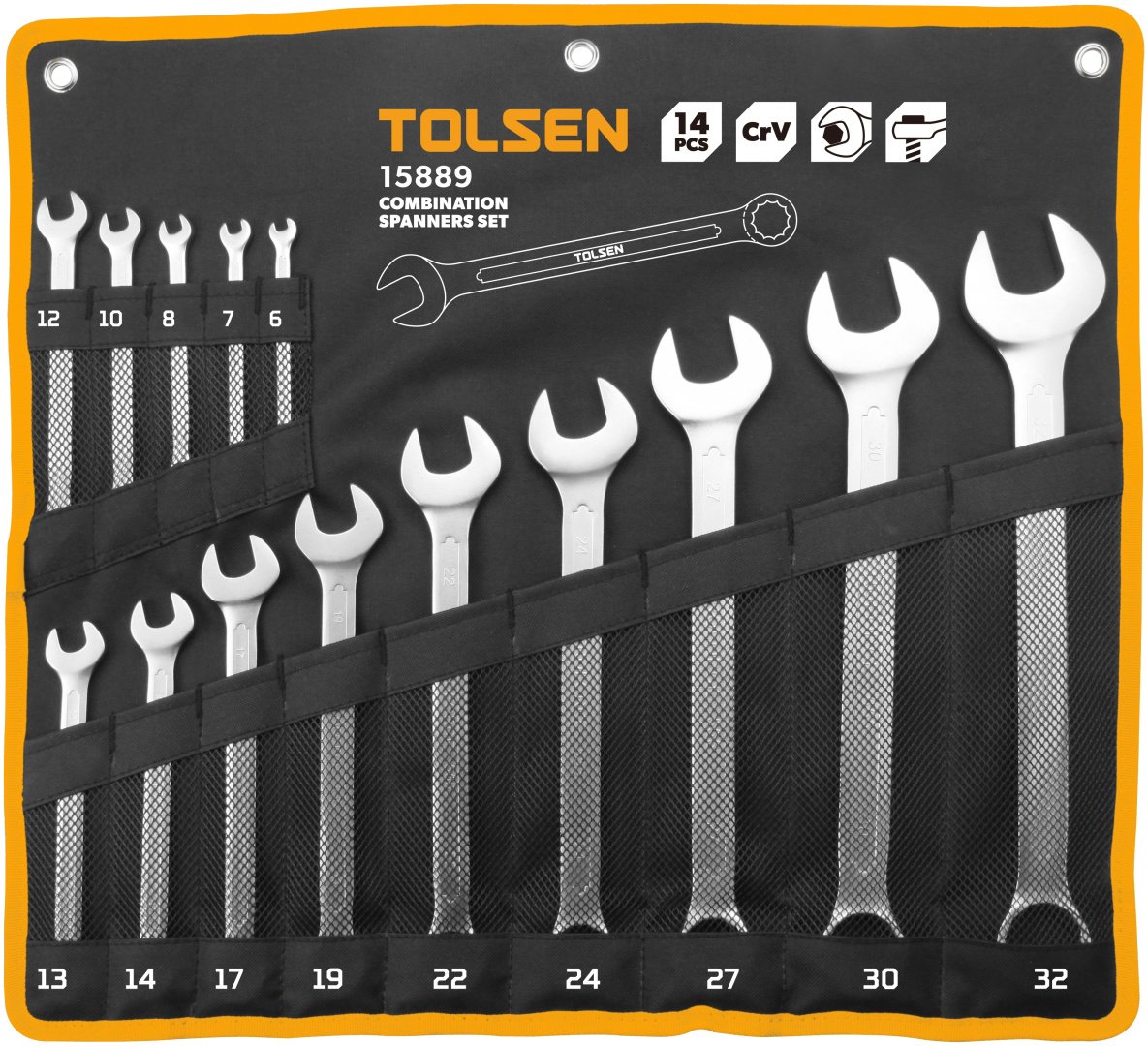Набор универсальный 14 в 1 TOLSEN 15889 - ForteMarket Набор универсальный 14 в 1 TOLSEN 15889 купить,0
