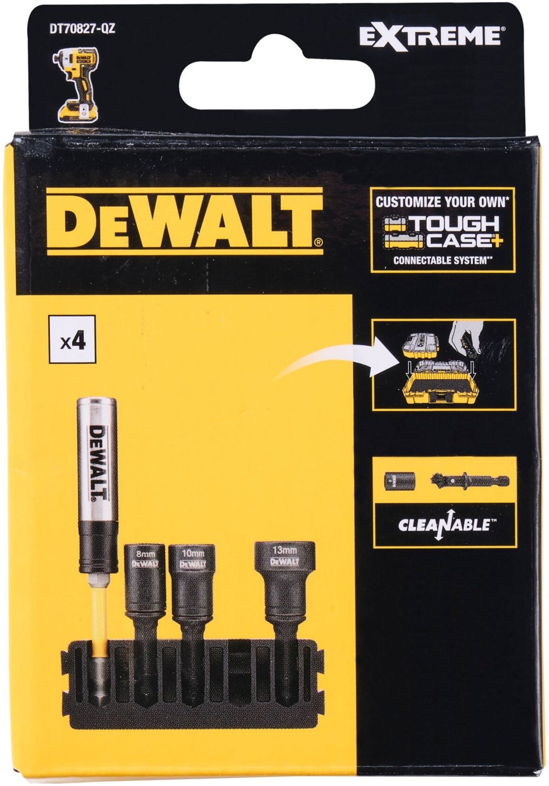 Набор строительный 4 в 1 DeWALT DT70827
