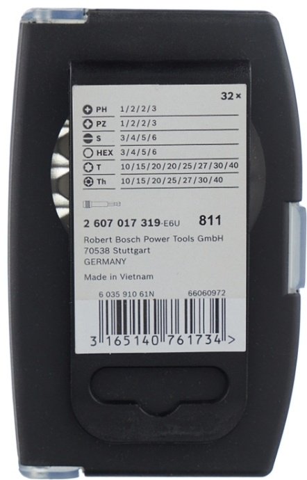 Набор универсальный 32 предмета Bosch Pro 2607017319 купить,0