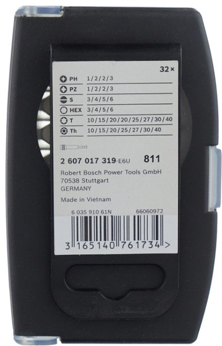 Набор универсальный 32 предмета Bosch Pro 2607017319 купить,8261