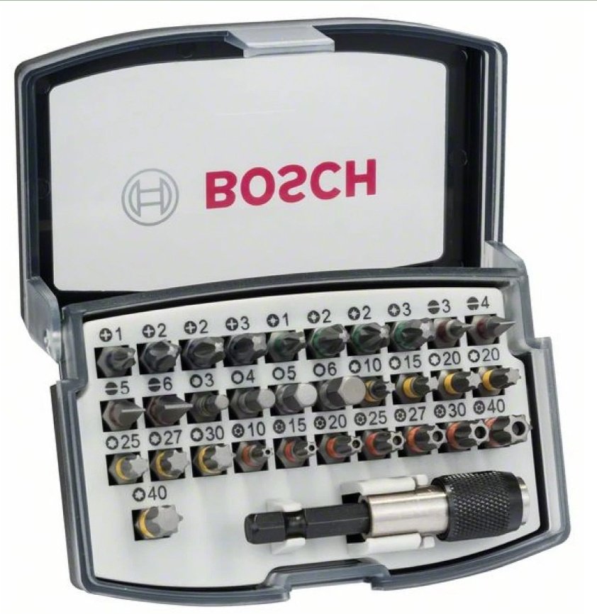 Набор универсальный 32 предмета Bosch Pro 2607017319 купить,0