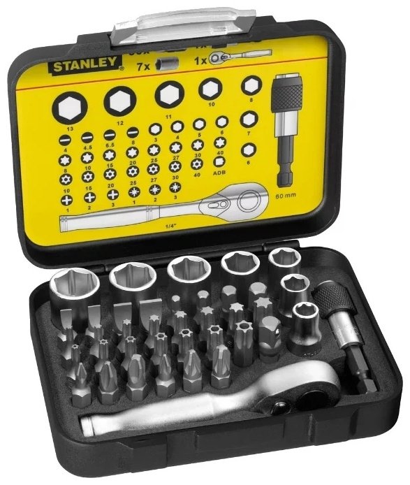 Набор инструментов универсальный 39 в 1 STANLEY 1-13-906