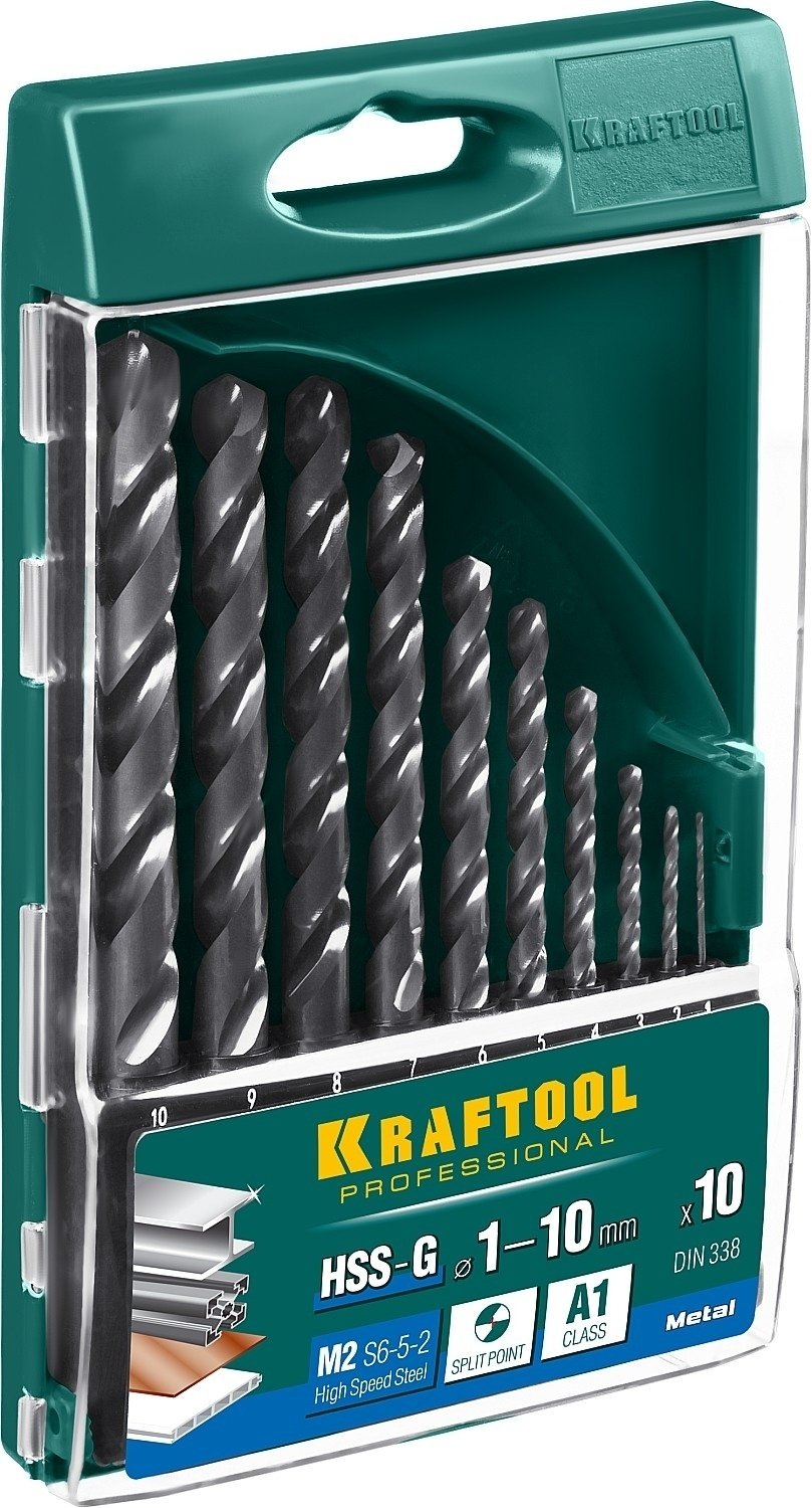 Набор строительный 10 в 1 Kraftool 29651-H10