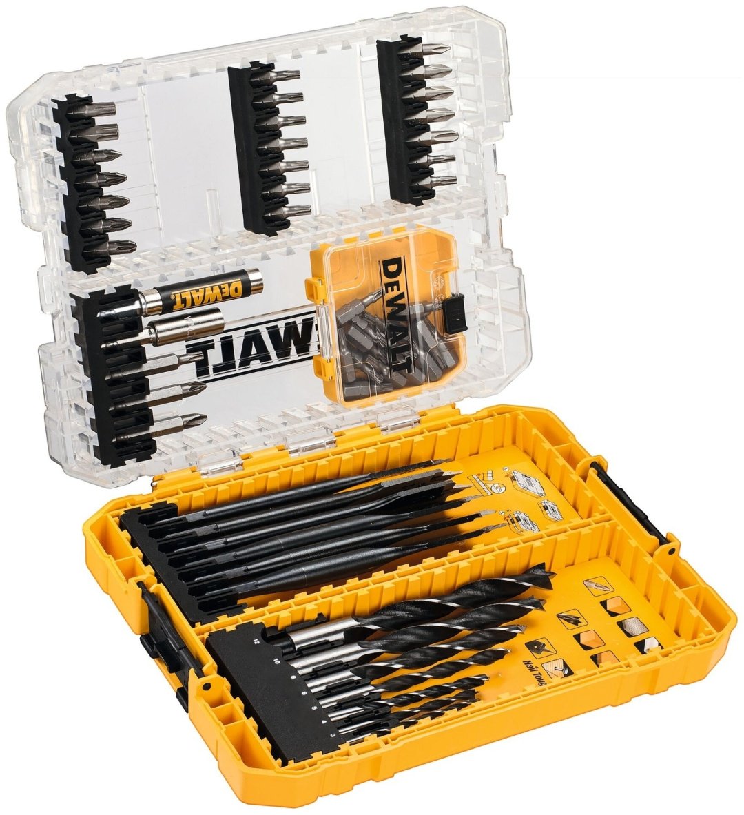 Набор оснастки универсальный 57 в 1 DeWALT DT70758 купить,0