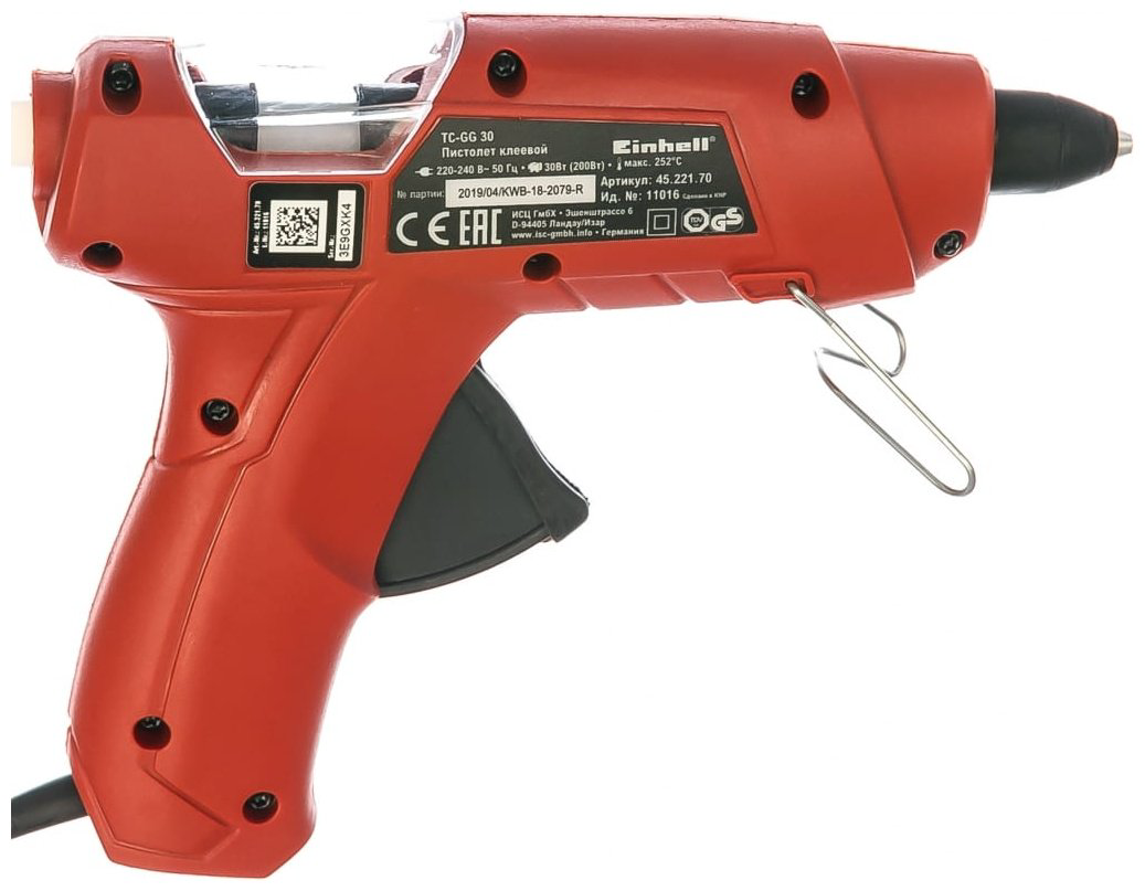 Клеевой пистолет Einhell 4522170 11 мм купить,3500