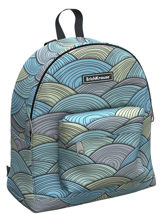 Рюкзак Erich Krause EasyLine 6L Emerald Wave 22x25x11см купить,NaN