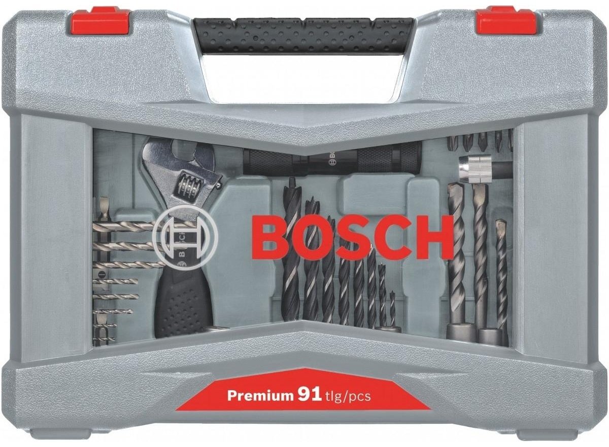 Набор универсальный 91 в 1 Bosch 2608P00235 купить,0