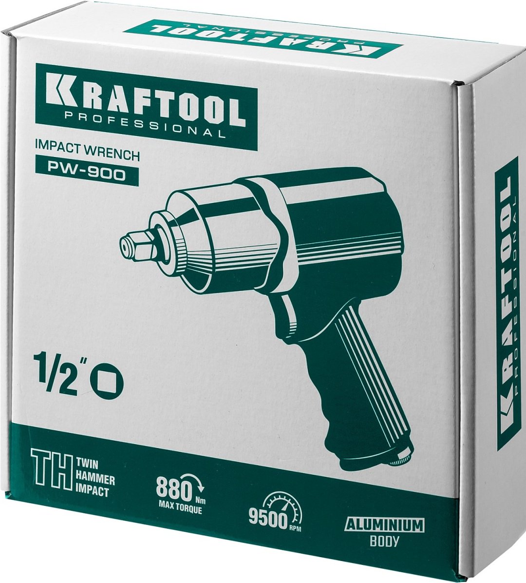 Пневмогайковерт Kraftool ударный PW-900 64210 купить,0