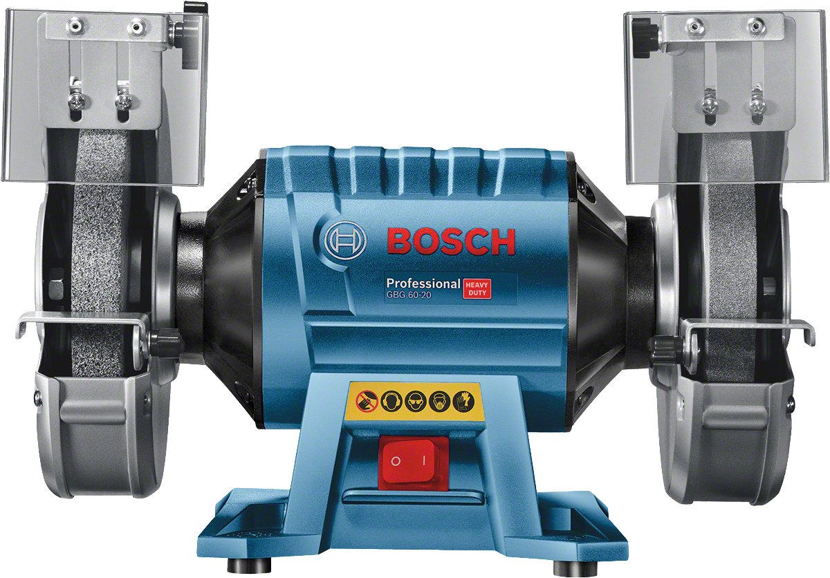 Точильный станок Bosch GBG 60-20 Professional 060127A400 с двумя шлифкругами - ForteMarket Точильный станок Bosch GBG 60-20 Professional 060127A400 с двумя шлифкругами купить,0