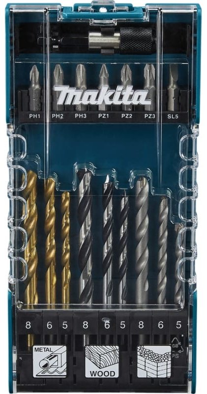 Набор строительный 17 в 1 Makita D-74887
