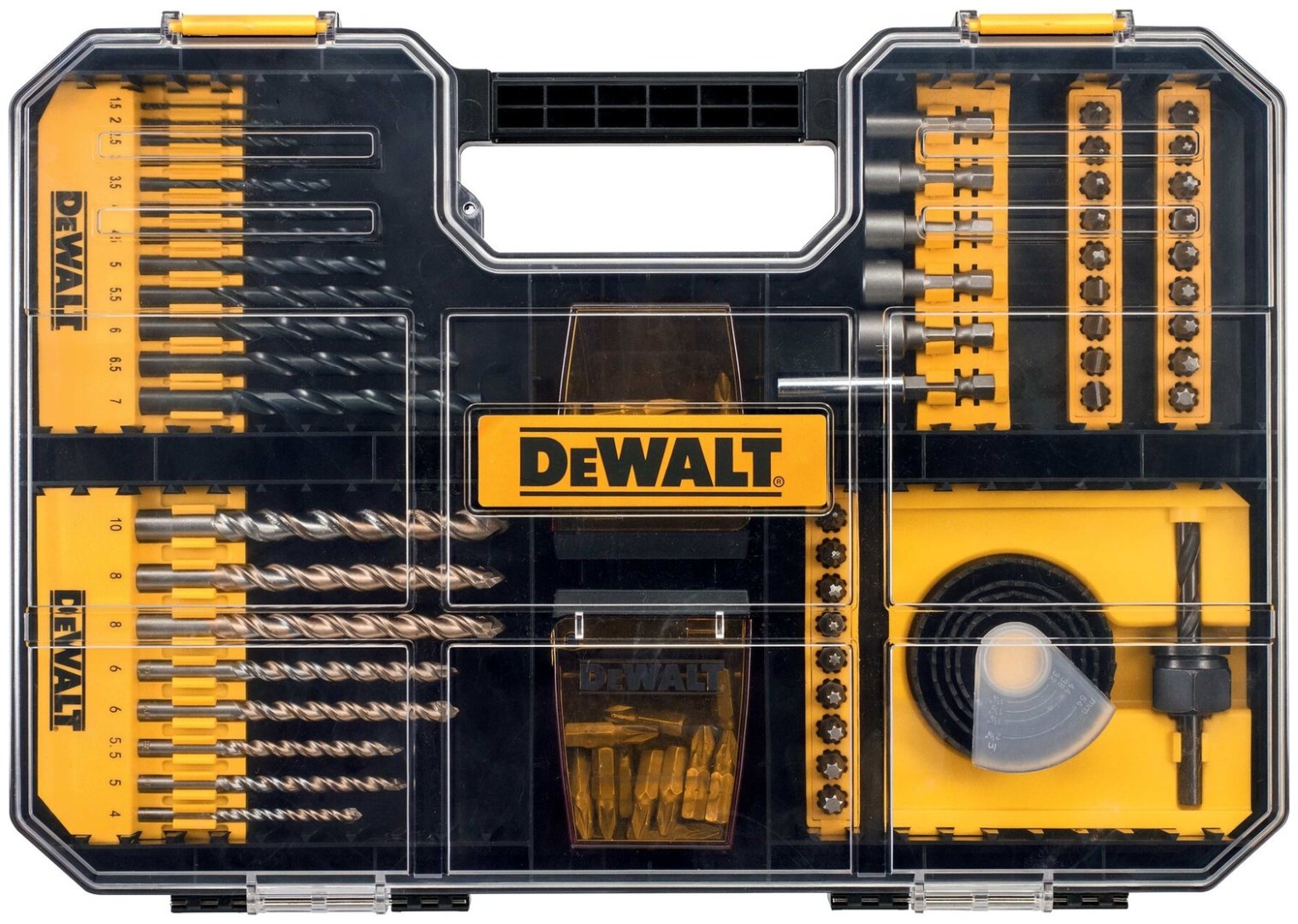 Набор оснастки строительный 100 в 1 DeWALT DT71569 купить,0