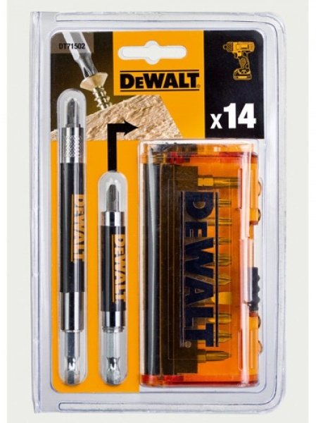 Набор оснастки универсальный 14 в 1 DeWALT DT71502 купить,0