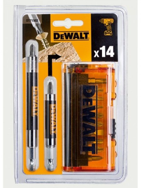 Набор оснастки универсальный 14 в 1 DeWALT DT71502 купить,6100