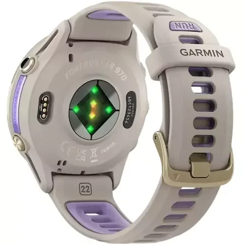  Спортивные часы Forerunner 970 010-02969-12 Gold Titanium with French Gray Case and French Gray/Translucent Indigo Band купить,0